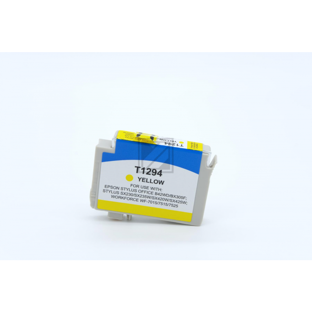 Alternativ Tinte Yellow für Epson / C13T12944010 / 7ml