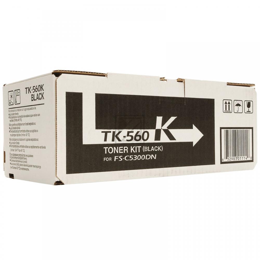 TK560K /1T02HN0EU0 Original Toner Black für Kyoce / 1T02HN0EU0 /TK560Bk/ 12.000 Seiten