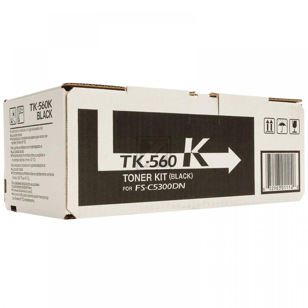 1T02HN0EU0 // TK560K / schwarz / original KYOCERA Toner schwarz / 1T02HN0EU0 / 12000 S.