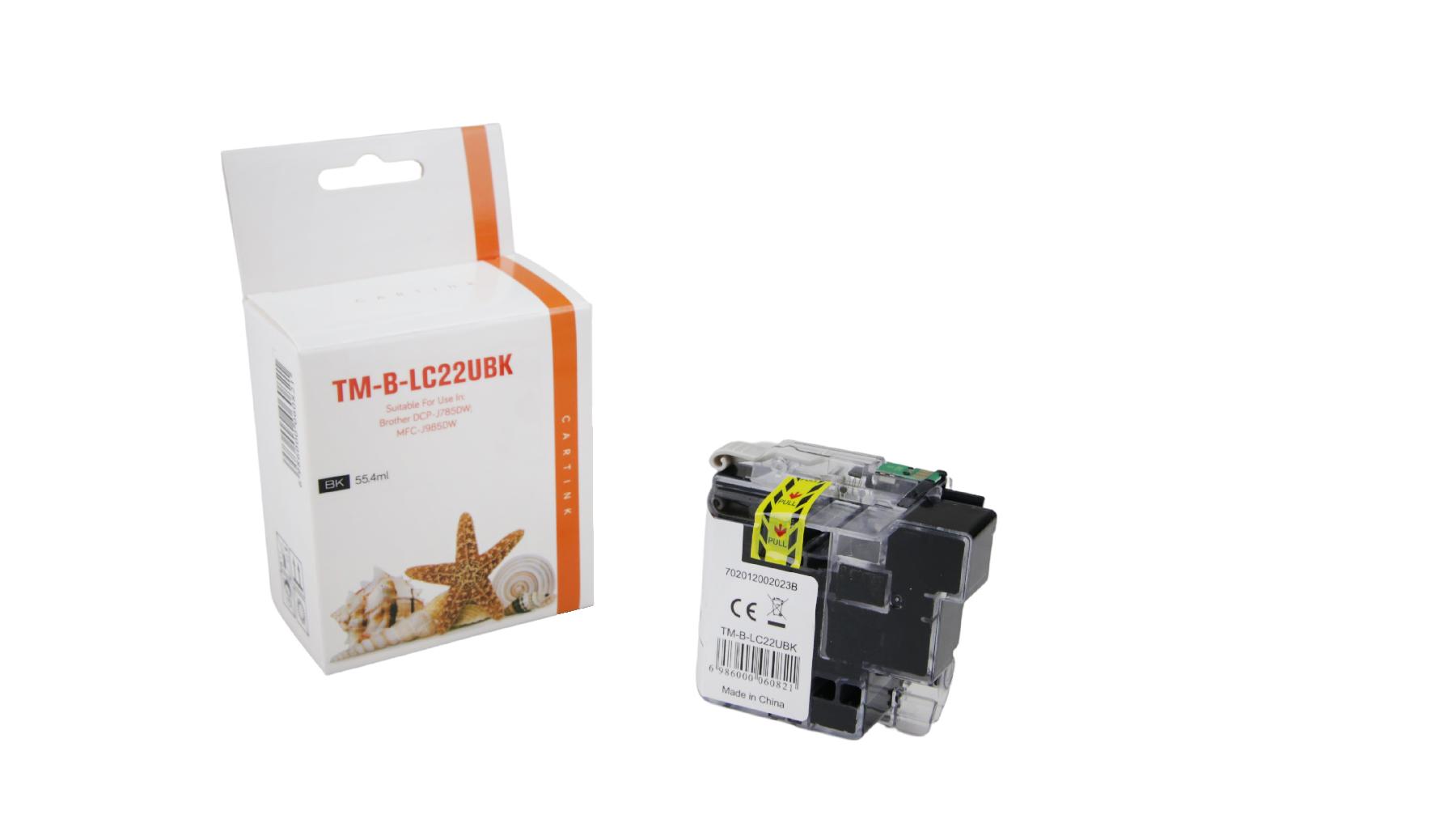 Alternativ Tinte Black für B / LC22UBK / 55,4ml