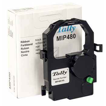 MIP480KA / schwarz / original TALLY Nylonband schwarz / MIP480KA / 10000000 Char.