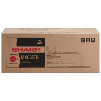MXC35TB / schwarz / original SHARP Toner schwarz / MXC35TB / 9000 S.
