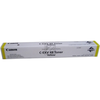 8527B002 // CEXV49 / gelb / original CANON Toner gelb / 8527B002 / 19000 S.
