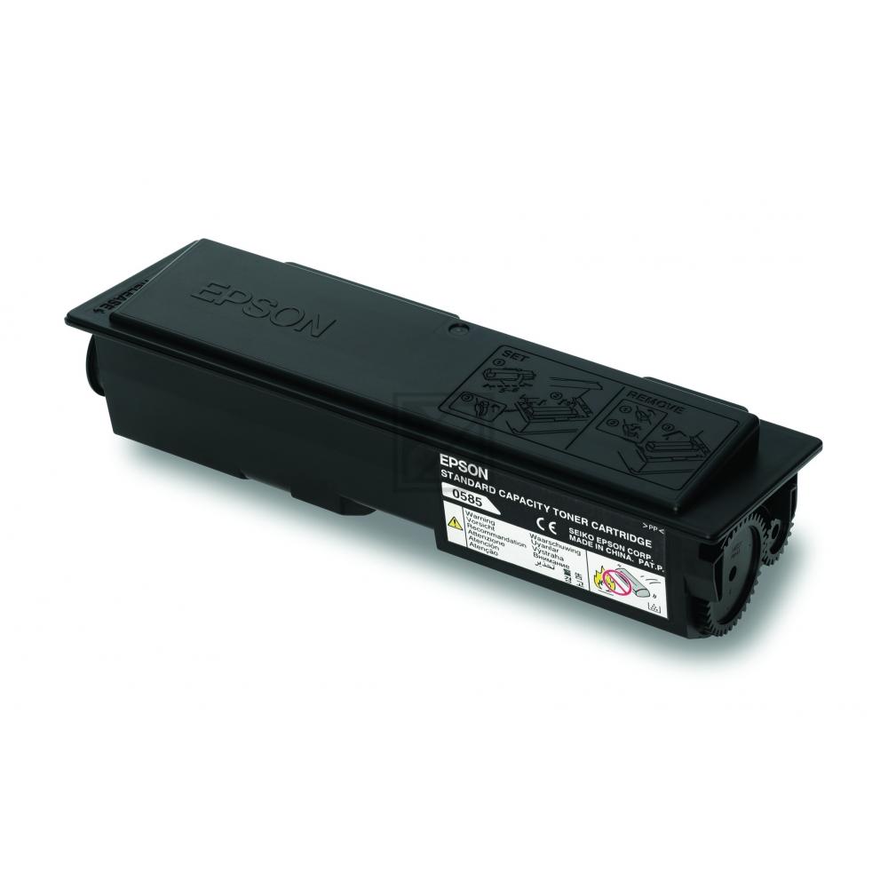 C13S050585 // 0585 / original EPSON Toner schwarz / C13S050585 / 3000 S.