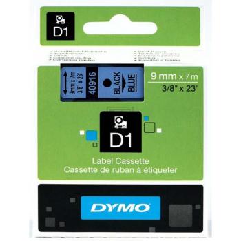 40916 // S0720710 / schwarz / original DYMO DirectLabelEtiketten / 40916