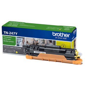 TN247Y / original BROTHER Toner gelb / TN247Y / 2300 S.