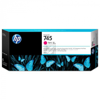 F9K01A // 745 / magenta / original HP Tintenpatrone magenta / F9K01A / 300.00 ml