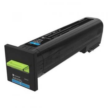82K0H20 / cyan / original LEXMARK Toner cyan / 82K0H20 / 17000 S.