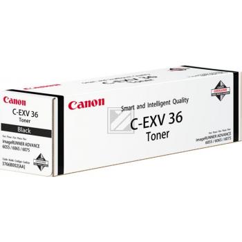 3766B002 // CEXV36 / schwarz / original CANON Toner schwarz / 3766B002 / 56000 S.