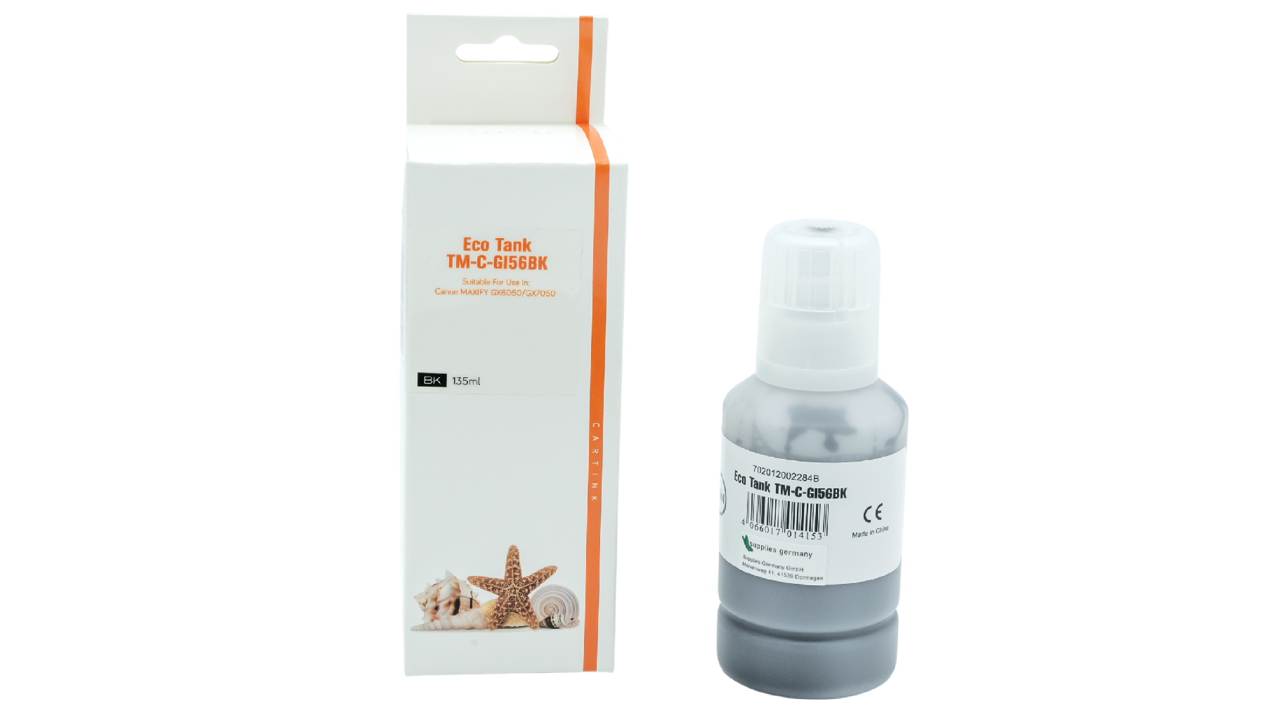 Alternativ GI56BK Eco Tank Nachfüllflasche Black für Canon / GI56 / 135ml