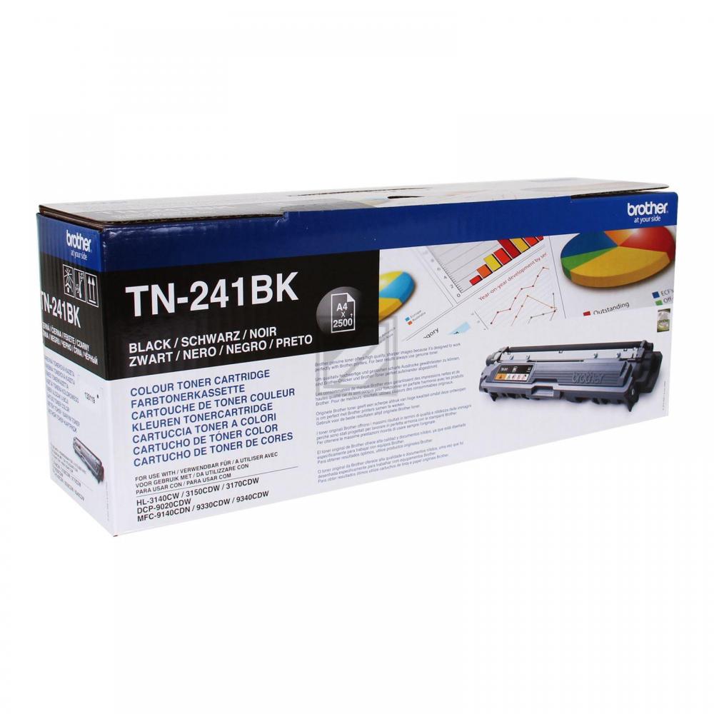 TN241BK / schwarz / original BROTHER Toner schwarz / TN241BK / 2500 S.