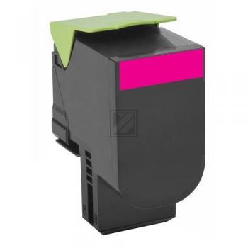 80C20M0 // 802M / magenta / original LEXMARK Toner magenta / 80C20M0 / 1000 S.