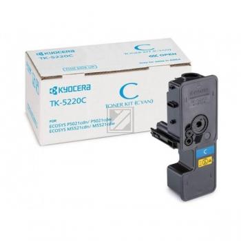 1T02R9CNL1 // TK5220C / cyan / original KYOCERA Toner cyan / 1T02R9CNL1 / 1200 S.