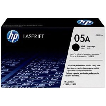 CE505D // 05A / schwarz / original HP Toner schwarz / CE505D / 2300 S.