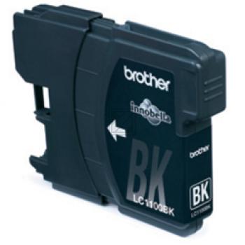 LC1100BK / schwarz / original BROTHER Tintenpatrone schwarz / LC1100BK / 450 S. / 9.50 ml