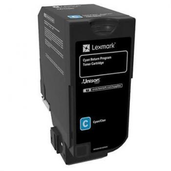 84C0H20 / cyan / original LEXMARK Toner cyan / 84C0H20 / 16000 S.