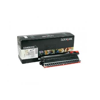C540X31G / schwarz / original LEXMARK Entwicklereinheit / C540X31G / 30000 S.
