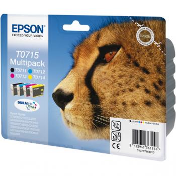 C13T07154012 // T0715 / original EPSON Tintenpatrone MultiPack / C13T07154012
