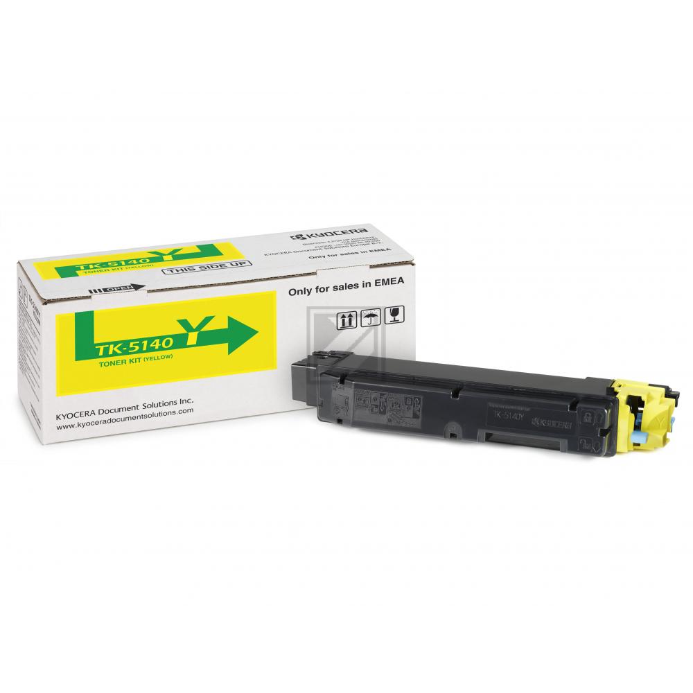 1T02NRANL0 // TK5140Y / gelb / original KYOCERA Toner gelb / 1T02NRANL0 / 5000 S.