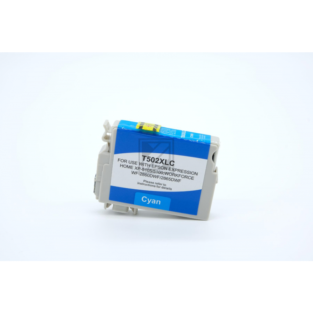 Alternativ Tinte Cyan für Epson / C13T02W24010 / 6,4ml
