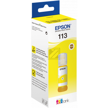 C13T06B440 // 113 / gelb / original EPSON Tintenflasche gelb / C13T06B440 / 6000 S. / 70.00 ml