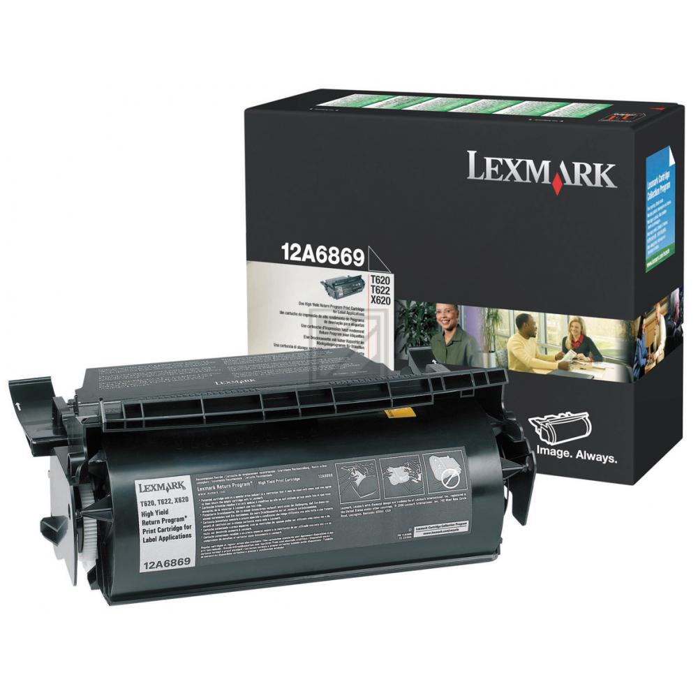 Lexmark Cartridge Black Return 30k (12a6869)  VE 1 / 12a6869