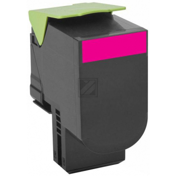 70C2XM0 // 702XM / magenta / original LEXMARK Toner magenta / 70C2XM0 / 4000 S.
