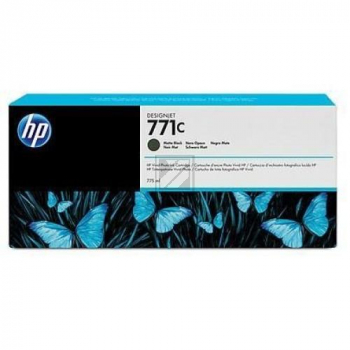 B6Y07A // 771C / schwarz / original HP Tintenpatrone schwarz matt / B6Y07A / 775.00 ml