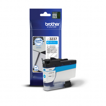 LC3237C / original BROTHER Tintenpatrone cyan / LC3237C / 1500 S.