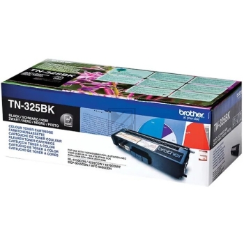 TN325BK / schwarz / original BROTHER Toner schwarz / TN325BK / 4000 S.