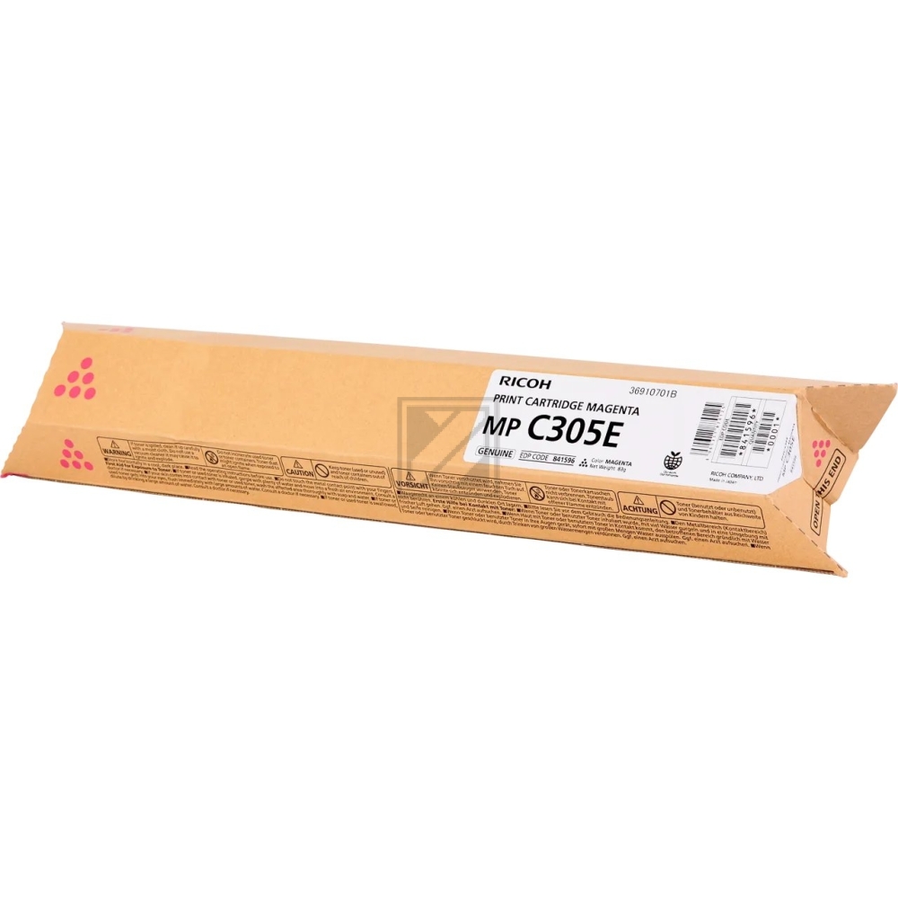 841596 // TYPEMPC305E / magenta / original RICOH Toner magenta / 841596 / 4000 S.