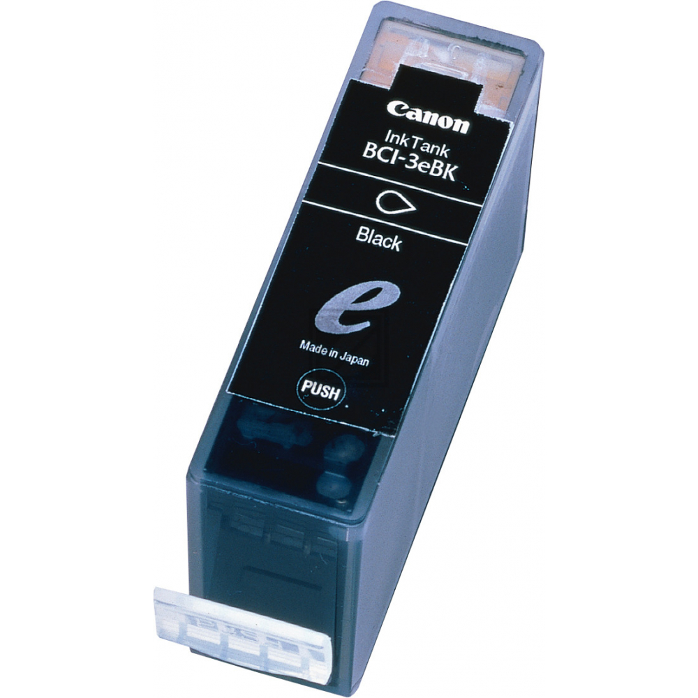 4479A002 // BCI3EBK / schwarz / original CANON Tintenpatrone schwarz / 4479A002 / 500 S. / 27.00 ml