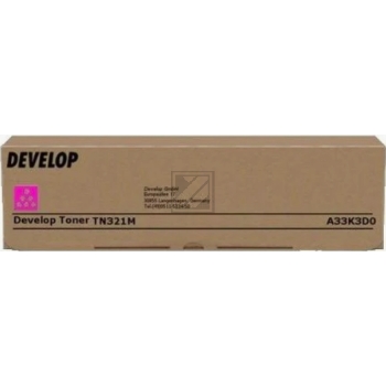 A33K3D0 // TN321M / magenta / original DEVELOP Toner magenta / A33K3D0 / 25000 S.