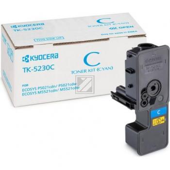 1T02R9CNL0 // TK5230C / cyan / original KYOCERA Toner cyan / 1T02R9CNL0 / 2200 S.