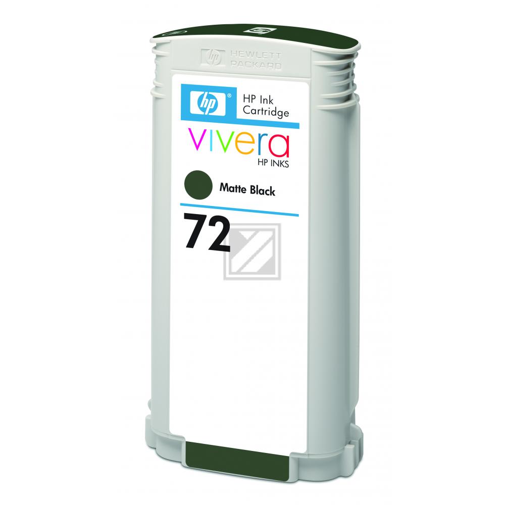 C9403A // 72 / schwarz / original HP Tintenpatrone schwarz matt / C9403A / 130.00 ml
