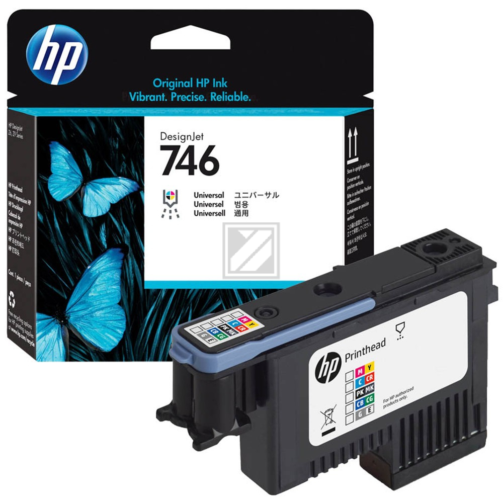 P2V25A // 746 / original HP Druckkopf / P2V25A