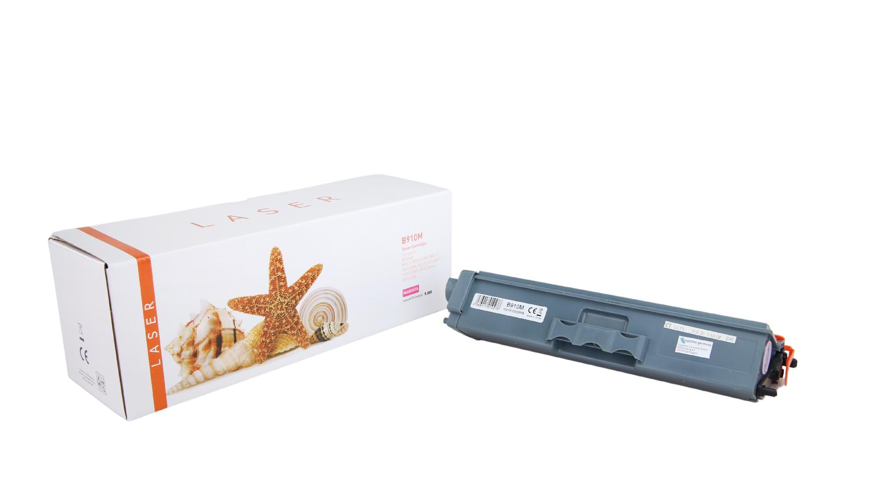 Alternativ Toner Magenta für Brother / TN910M / 9.000 Seiten