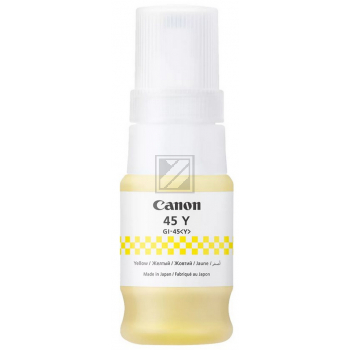 6287C001 // GI45Y / gelb / original Canon Tintenfl / 6287C001 / 3000 S. / 40.00 ml