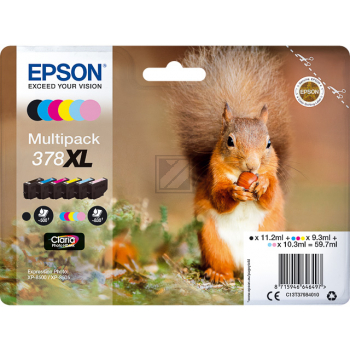 C13T37984010 // 378XL / original EPSON Tintenpatrone MultiPack / C13T37984010