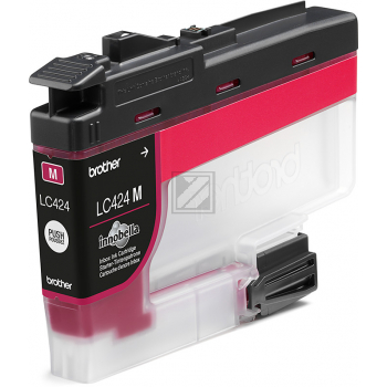 LC424M / magenta / original BROTHER Tintenpatrone magenta / LC424M / 750 S.