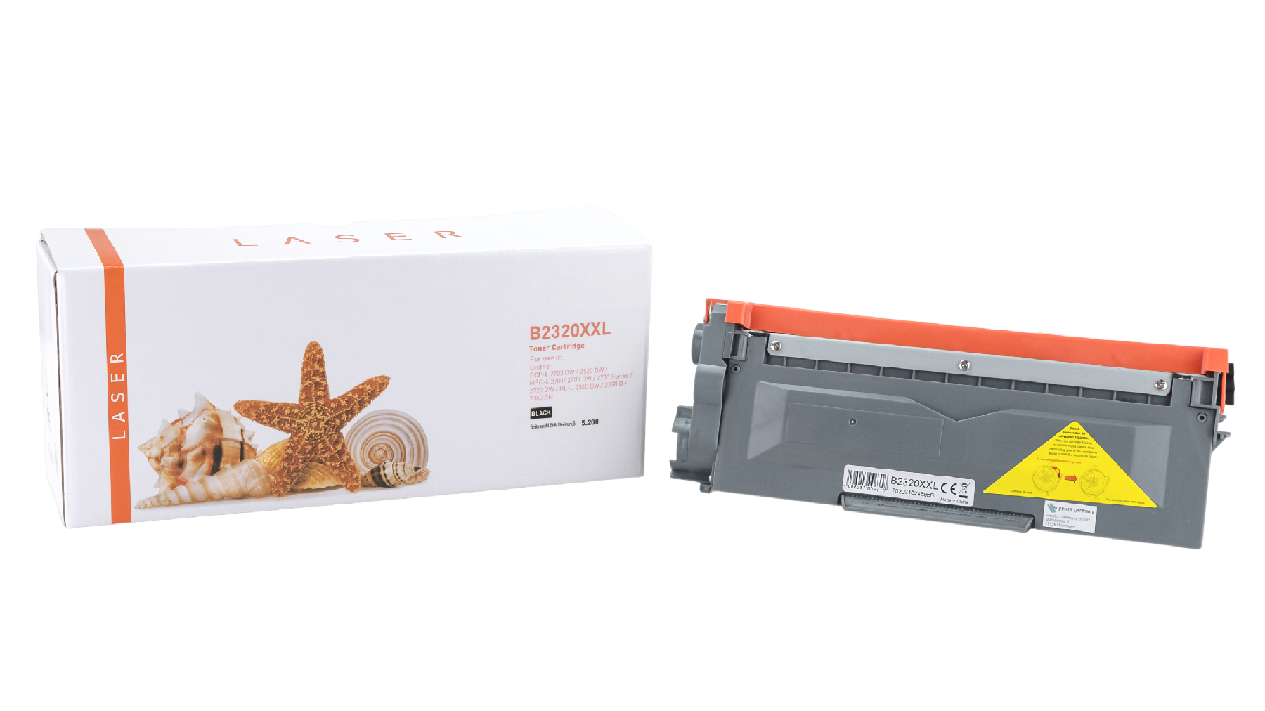 Alternativ Toner Black für Brother  / TN2320 / 5.200 Seiten