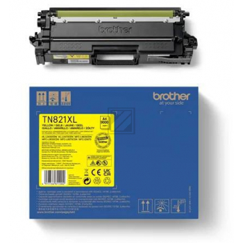 TN821XLY / gelb / original BROTHER Toner gelb / TN821XLY / 9000 S.