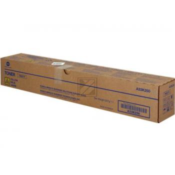 A33K250 // TN321Y / gelb / original KONICAMIN Toner gelb / A33K250 / 25000 S.