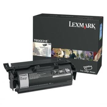 T654X31E / original LEXMARK Toner schwarz / T654X31E / 36000 S.