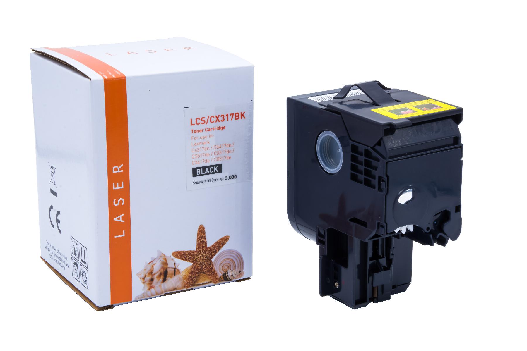 Alternativ Toner Black für Lexmark / 71B20K0 / 3.000 Seiten
