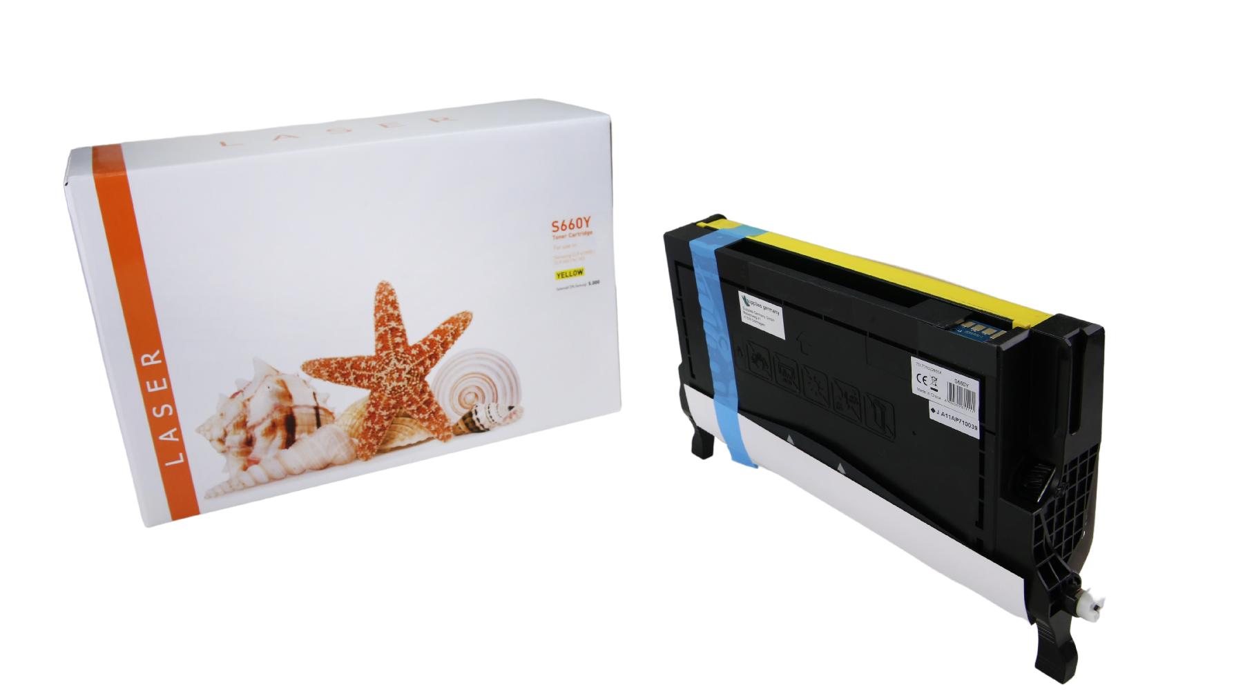 Alternativ Toner Yellow für Samsung  / CLPY 660 B/ELSK / 5.000 Seiten