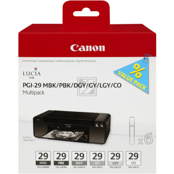 4868B018 // PGI29 / original CANON Tintenpatrone MultiPack / 4868B018