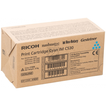 418241 // IMC530 / cyan / original RICOH Toner cyan / 418241 / 18000 S.