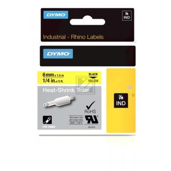18052 // S0718270 / schwarz / original DYMO Prägeband / 18052