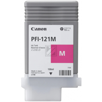 6267C001 // PFI121M / magenta / original Canon Tin / 6267C001 / 130.00 ml